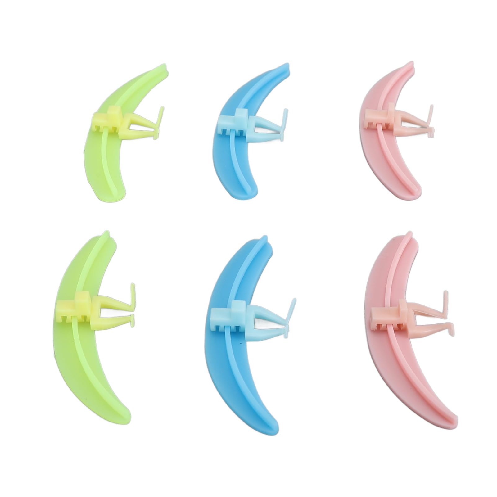 Professional Silicone Eyelash Separator Pads - 3 Colors for Lash Extensions & Makeup Application | Perfect for Salon, Home Use & DIY Beauty