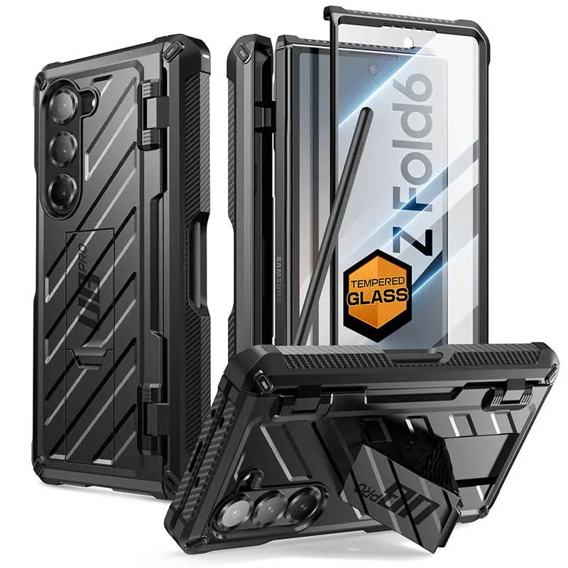 SUPCASE Unicorn Beetle Pro Rugged Case for Samsung Galaxy Z Fold 6 - Shockproof Protective Cover with Built-in Screen Protector | Perfect for Outdoor, Work & Travel Use