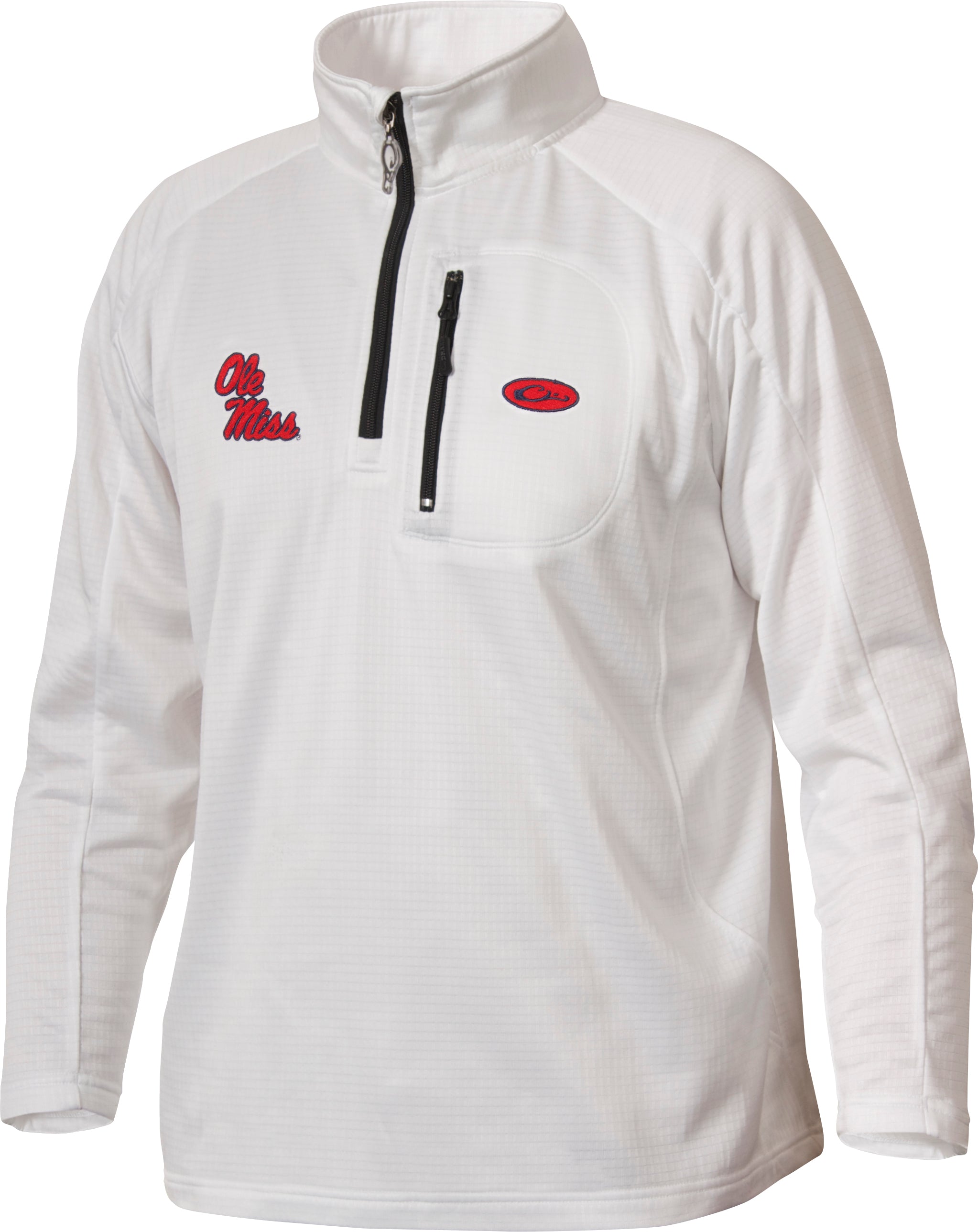 Ole Miss Breathelite Quarter Zip Pullover - Lightweight Performance Fleece for Men & Women - Perfect for Football Games, Tailgating & Outdoor Activities
