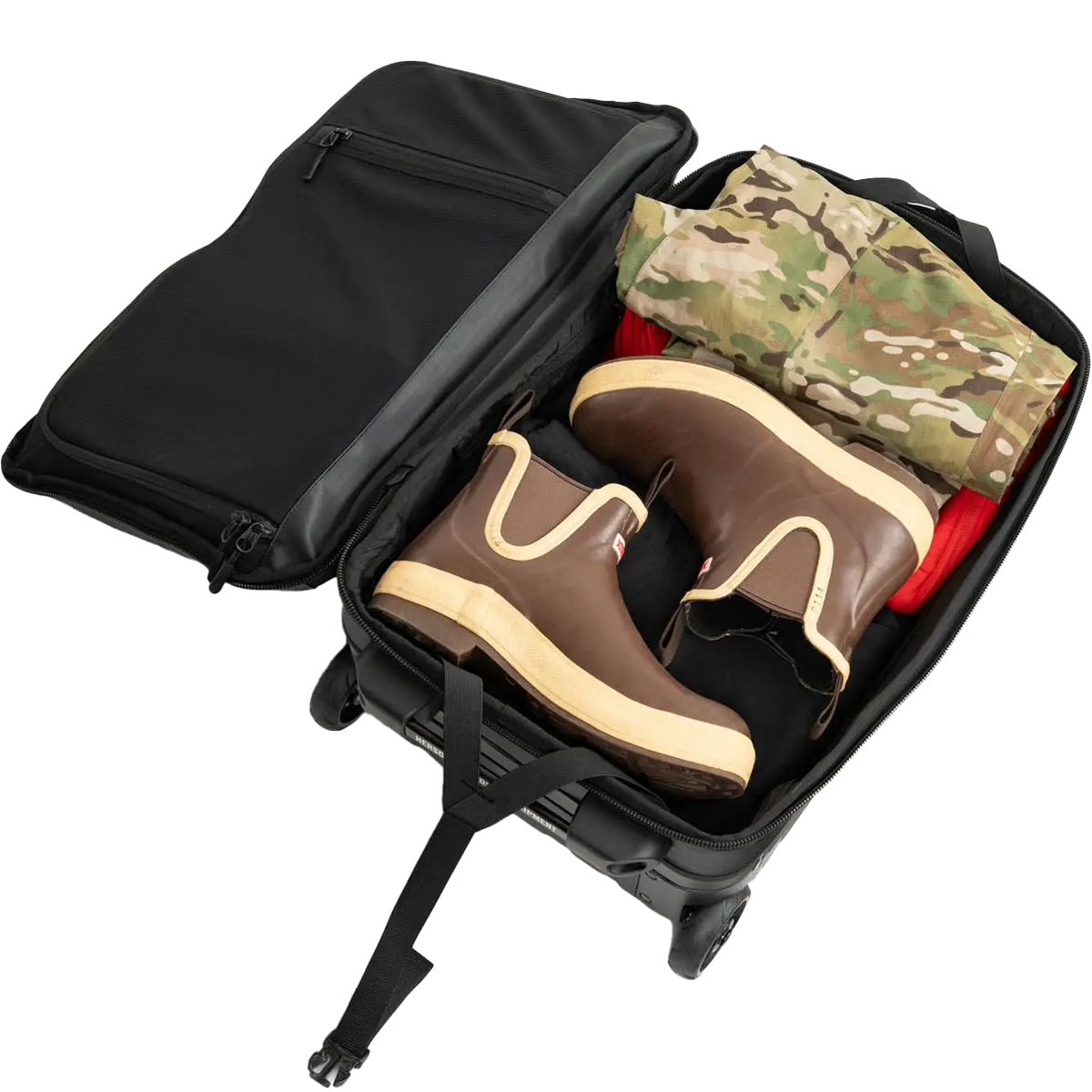 All-Season Hybrid Rolling Carry-On Luggage 41L Large Travel Suitcase - Perfect for Airplane, Business Trips & Weekend Getaways