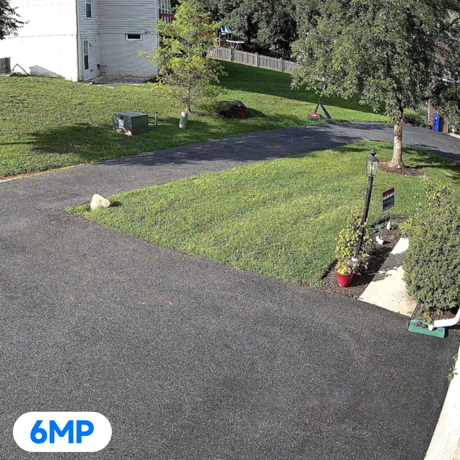 Anpviz 6MP PoE PTZ Outdoor Security Camera with 5X Optical Zoom (2.7-13.5mm Lens), Human & Vehicle Detection, Spotlight, Sound Alarm, SD Card Slot, IP66 & NDAA Compliant (U Series) - Ideal for Home Security, Business Surveillance, and Property Monitoring