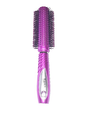 Pink Plastic Hairbrush for Women - Detangling & Styling Brush for Daily Hair Care - Perfect for Home, Travel & Salon Use