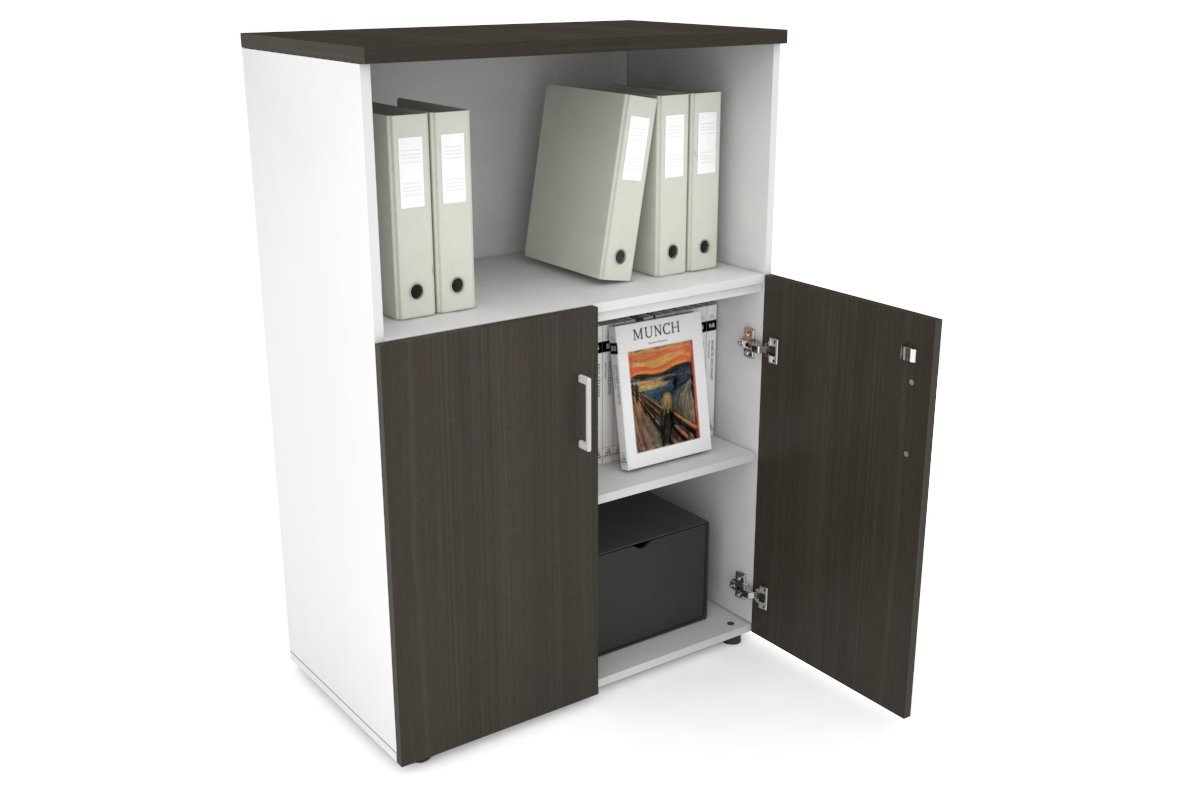 Medium Uniform Storage Cabinet with Small Doors [800W x 1170H x 450D] - Perfect for Office, School, and Home Organization