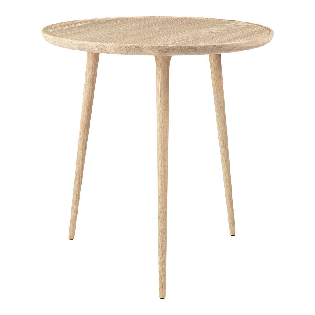 Modern Accent Cafe Table - Small Round Side Table for Living Room, Bedroom, Patio - Perfect for Coffee, Books & Decor