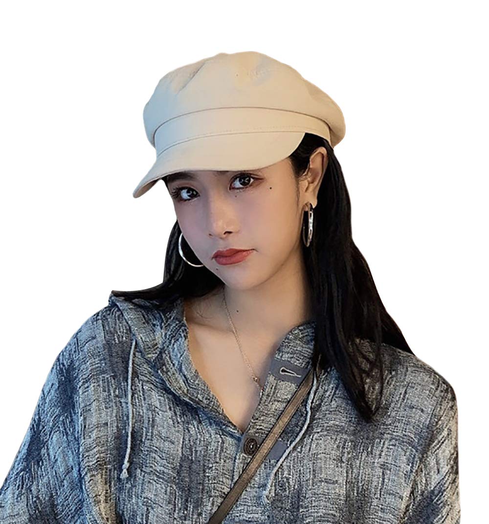 AMAKU Women's Newsboy Cap - Stylish Vintage Beret Hat for Women, Fashionable Slouchy Beanie for Casual Outfits & Outdoor Activities