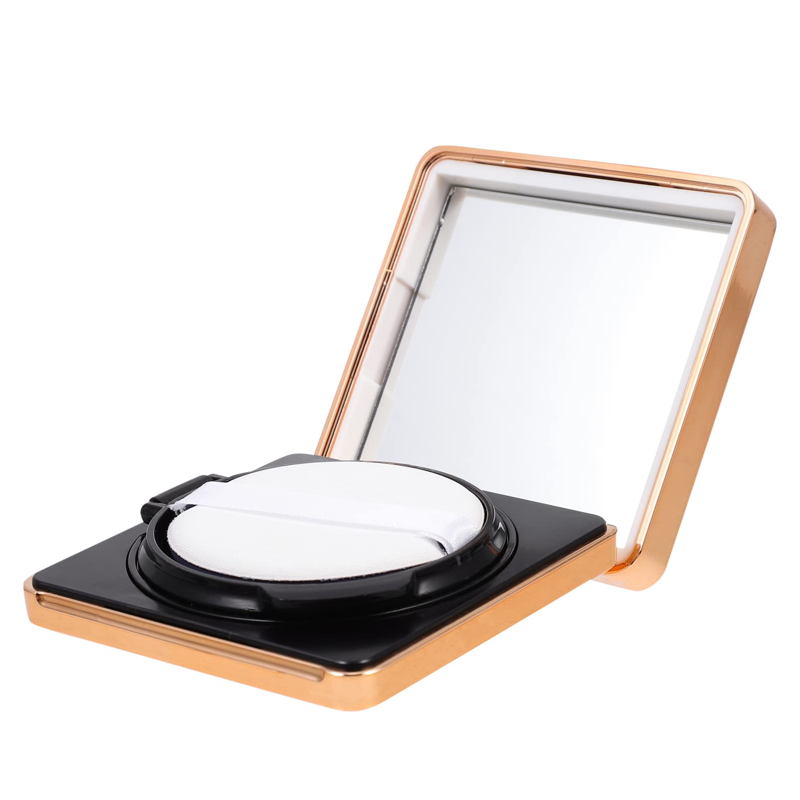 Empty Cosmetic Powder Case - Travel-Friendly Bb Cream & Foundation Holder for Makeup Storage | Perfect for On-the-Go Touchups & Compact Organization
