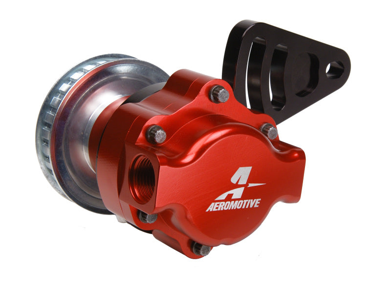 Aeromotive Belt Drive Fuel Pump Kit (P/N 11105) with Gilmer Pulley & Mounting Bracket - High Performance Fuel System Upgrade for Racing & Hot Rod Applications
