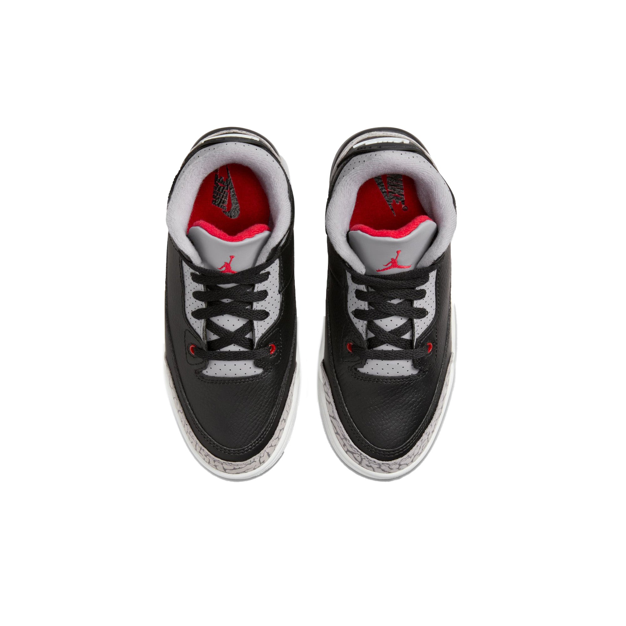 Air Jordan 3 Retro 'Black Cement' PS Sneakers (2024) - Men's Basketball Shoes for Streetwear & Casual Style