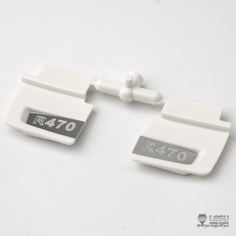 1/14 Scale LESU Plastic Slingshot Autosculpt Spoiler for Tamiya R420 R470 R560 R620 R730 RC Tractor Truck Models - DIY Upgrade for Realistic Truck Cabin Customization (Perfect for RC Truck Racing & Display Collections)