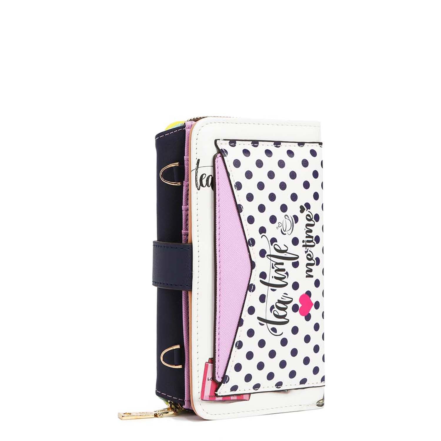 Stylish Trifold Phone Case with Crossbody Wallet - Perfect for Hands-Free Convenience While Shopping, Traveling, or Running Errands