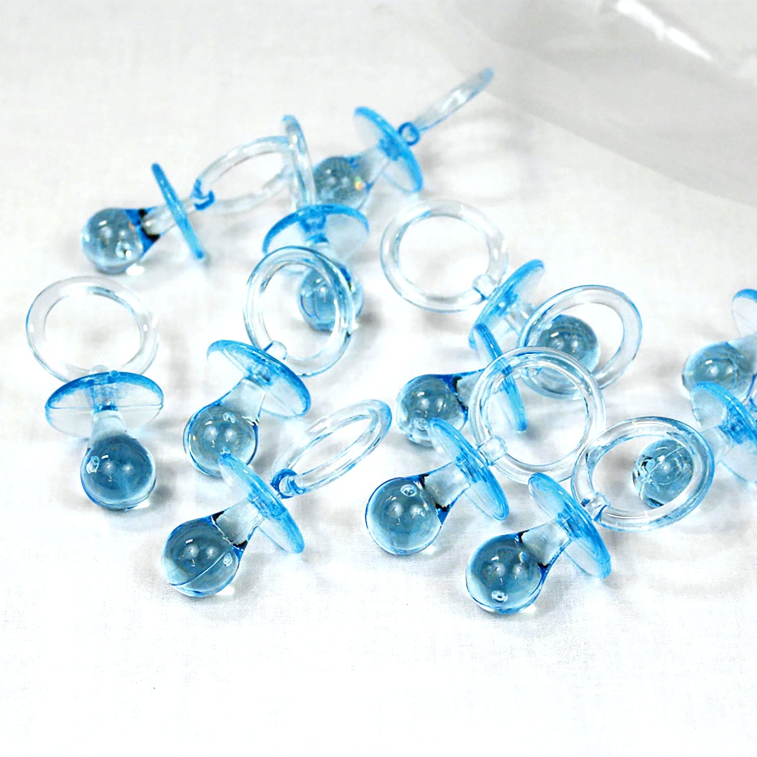 Favor Pacifier Blue - 12 Count Pack | Soothing Baby Pacifiers for Newborns & Infants - Perfect for Daycare, Travel & Sleep