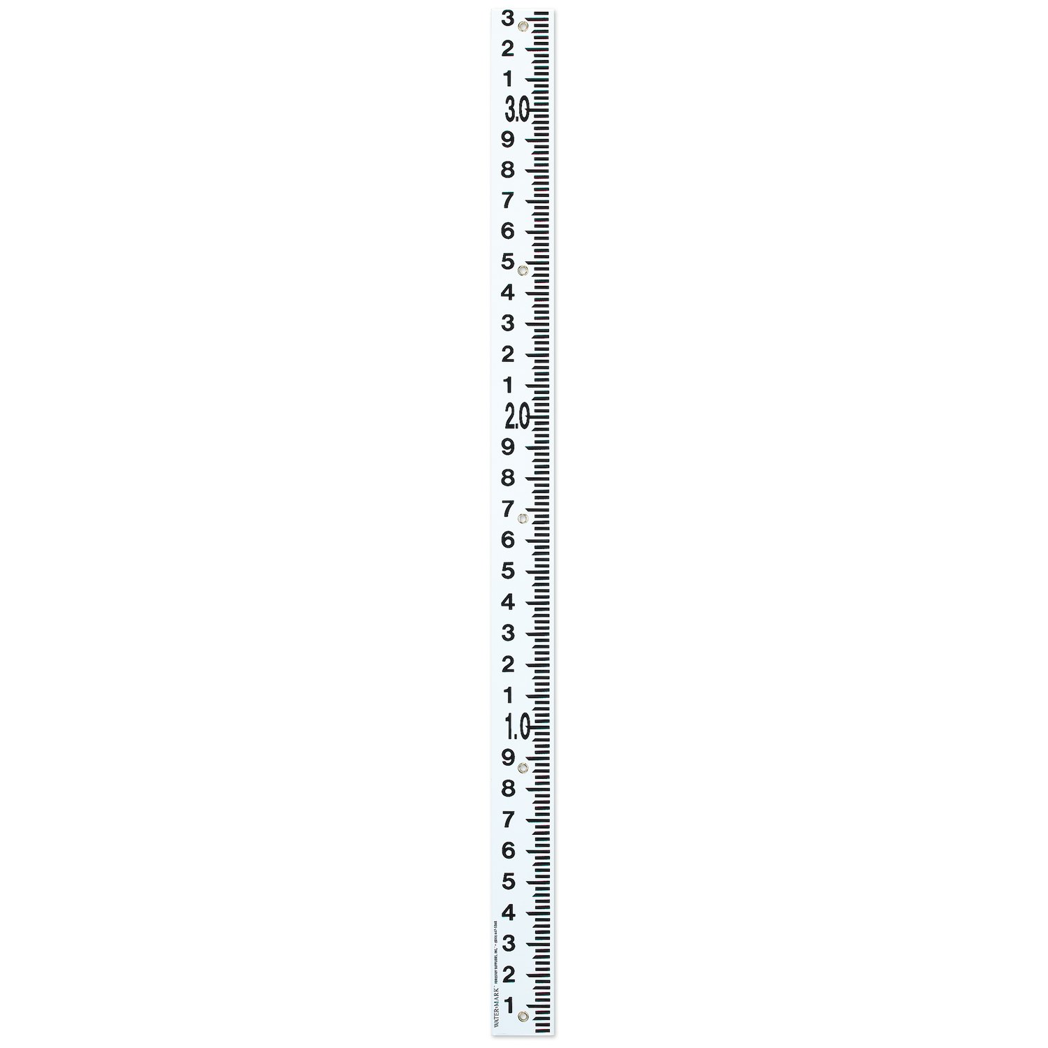 0-3.32' WaterMark Style C Stream Gauge - 精准水位测量，适用于河流、湖泊及水利工程监测