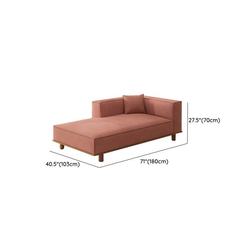 Modern Upholstered Corner Chaise Lounge Chair - Comfortable L-Shaped Sofa for Living Room, Bedroom & Office - Perfect for Small Spaces, Reading Nook or Relaxation
