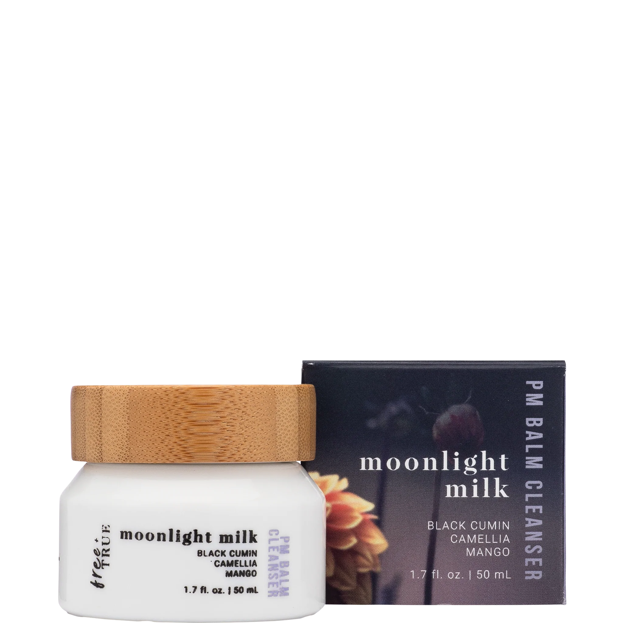 MOONLIGHT MILK PM Balm Cleanser - Gentle Nighttime Makeup Remover & Skin Hydrator for Dry Skin | Perfect for Evening Skincare Routine