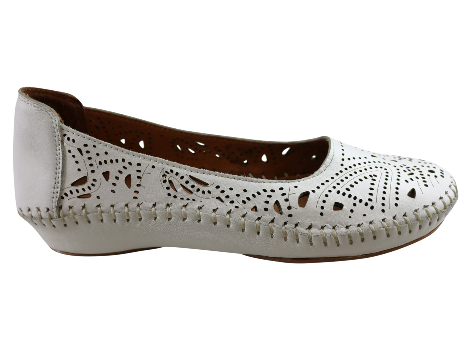 Orizonte Daya Women's Comfortable Leather Shoes - European Style for Work, Walking & Casual Wear