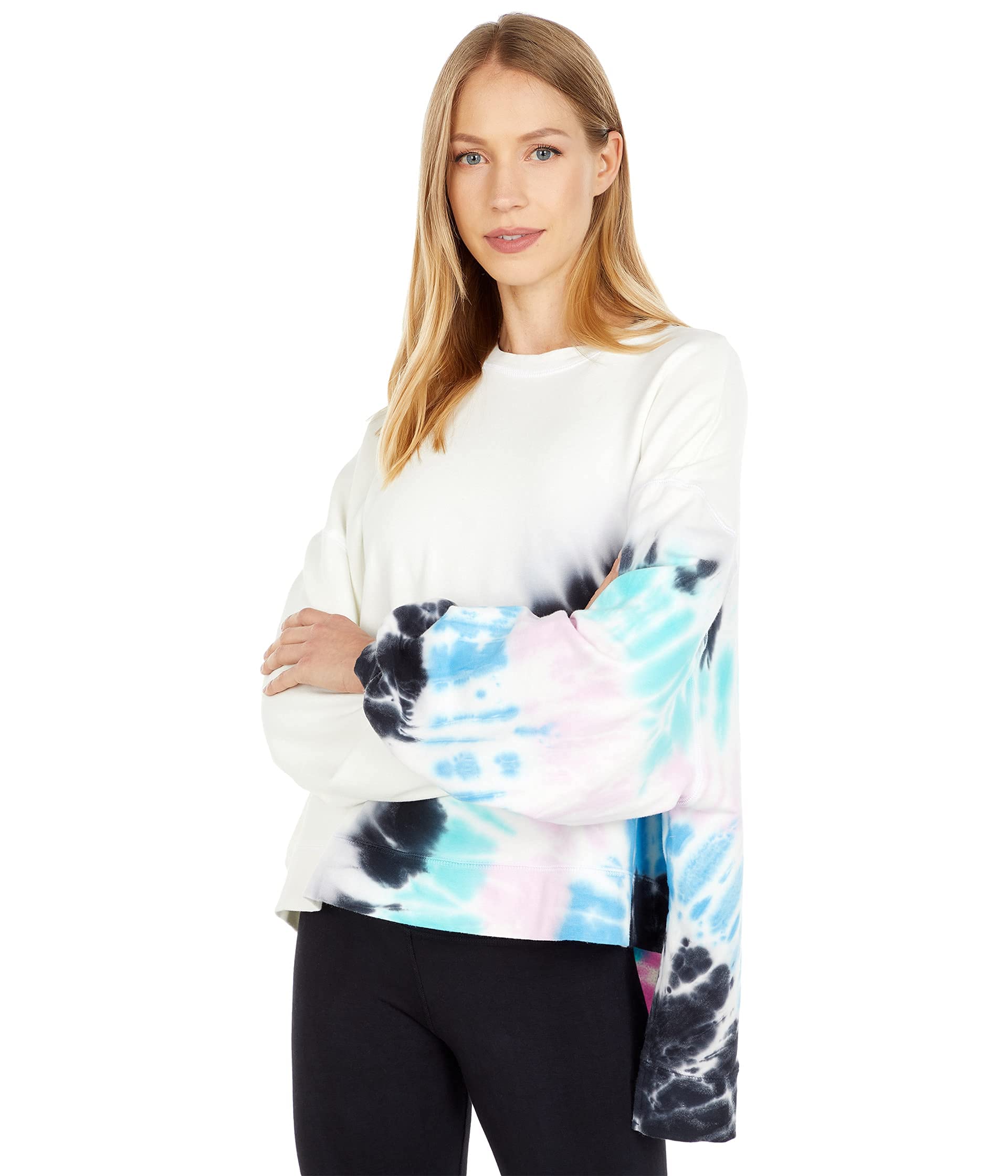 Electric & Rose Neil Sweatshirt for Women - Cozy Fleece Pullover with Hood, Casual Streetwear Fashion - Perfect for Fall, Winter, Gym, and Outdoor Activities