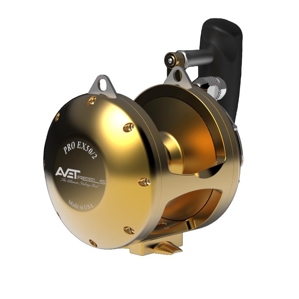 Avet Pro EX 50/2 Two Speed Fishing Reel - Saltwater Offshore Big Game Fishing Reel for Tuna, Marlin & Swordfish