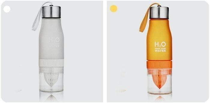 Transhome 650ml BPA-Free Creative Fruit Infuser Water Bottle - Perfect for Gym, Hiking & Healthy Hydration