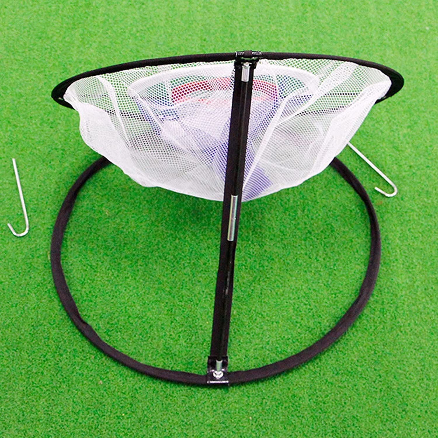 YAOJIA 3-Layer Portable Golf Chipping Net - Indoor/Outdoor Golf Practice Target Training Net for Men | Perfect for Backyard, Driving Range & Home Golf Games | Great Golf Gift for Men & Women
