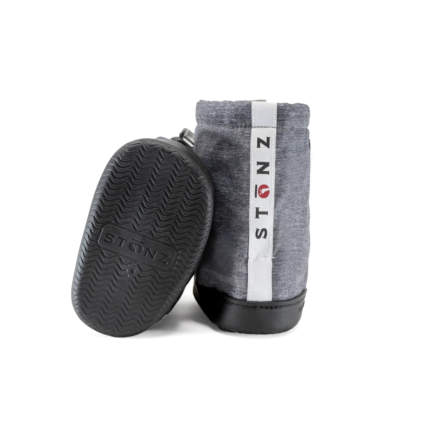 Stonz Heather Grey Baby Booties & Toddler Booties - Warm & Waterproof Winter Footwear for Infants & Kids - Perfect for Outdoor Play, Snow & Cold Weather Adventures
