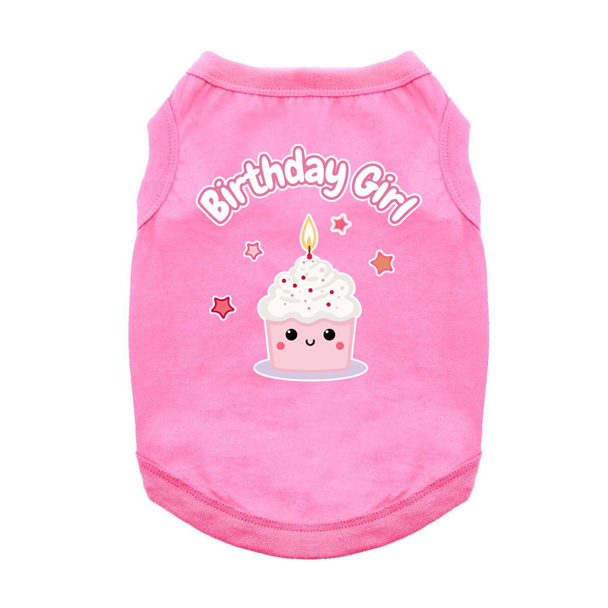 Birthday Girl Tank Top for Women - Cute Pink Sleeveless Shirt for Birthday Parties & Celebrations