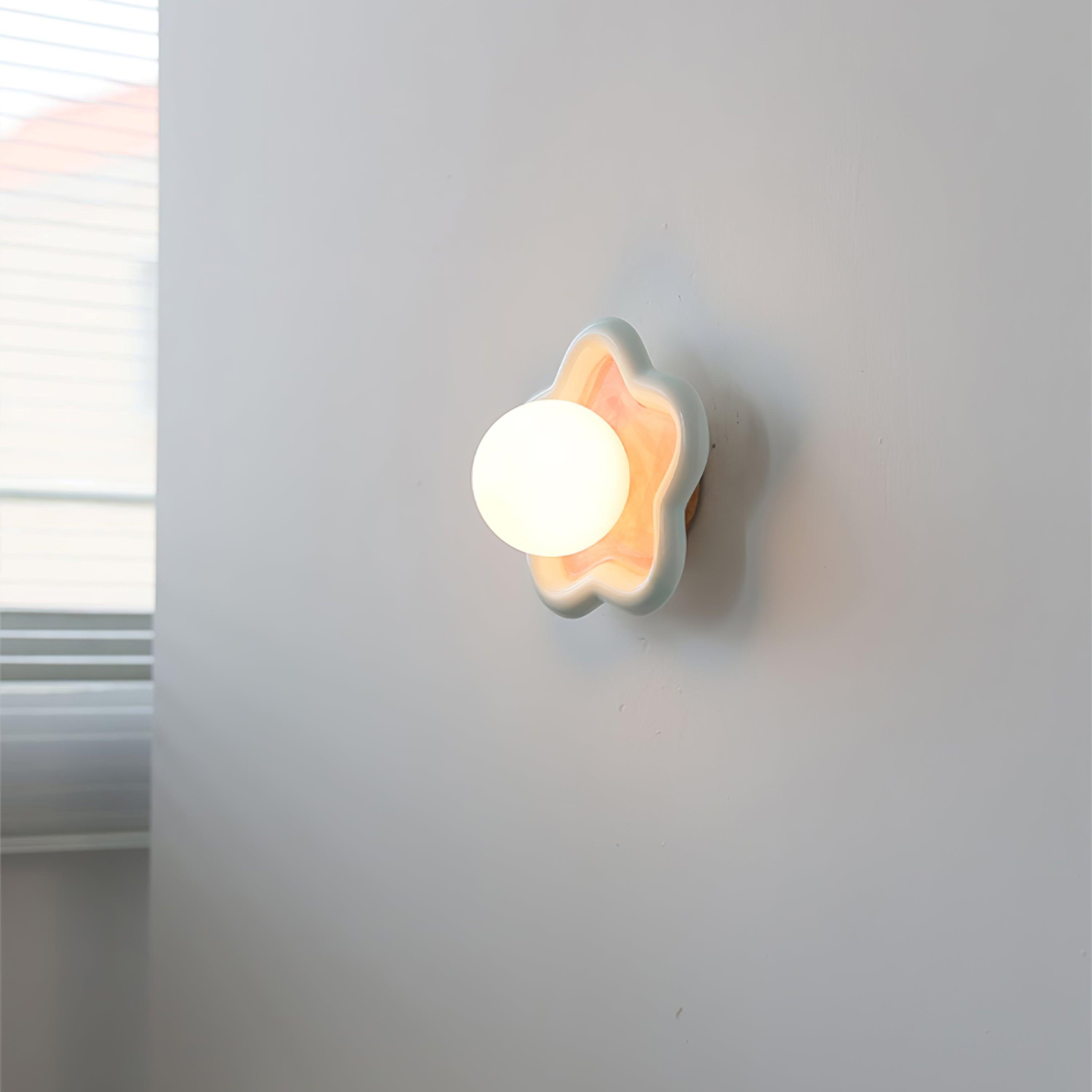 Starry Night Wall Lamp - LED Galaxy Starry Sky Light for Bedroom, Nursery, Kids Room - Dimmable & Remote Control - Perfect for Relaxation & Sleep Aid
