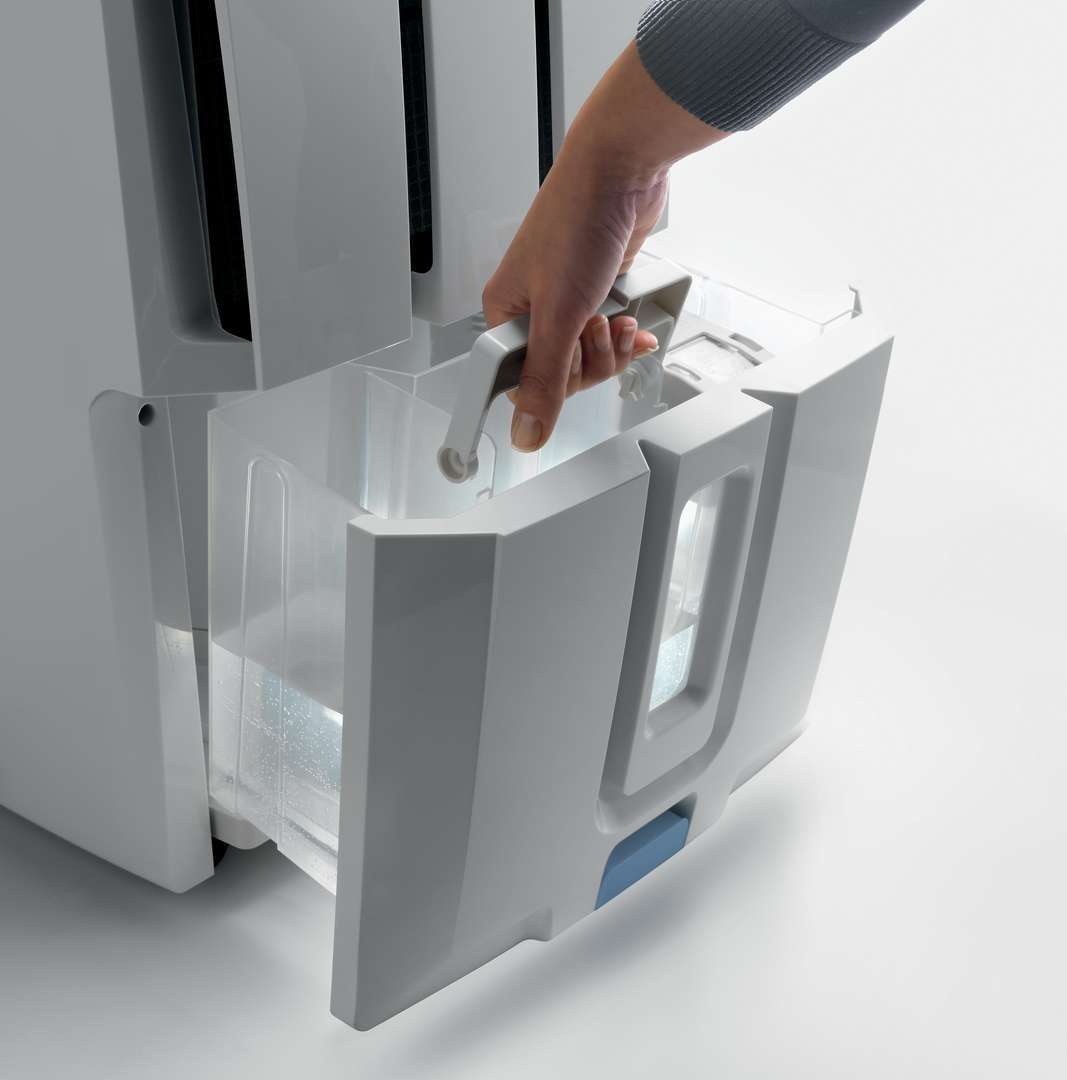 DeLonghi DD70PE 70 Pint Dehumidifier with Built-in Pump - Energy Efficient & Quiet - Perfect for Basements, Bedrooms & Large Rooms up to 4500 Sq Ft