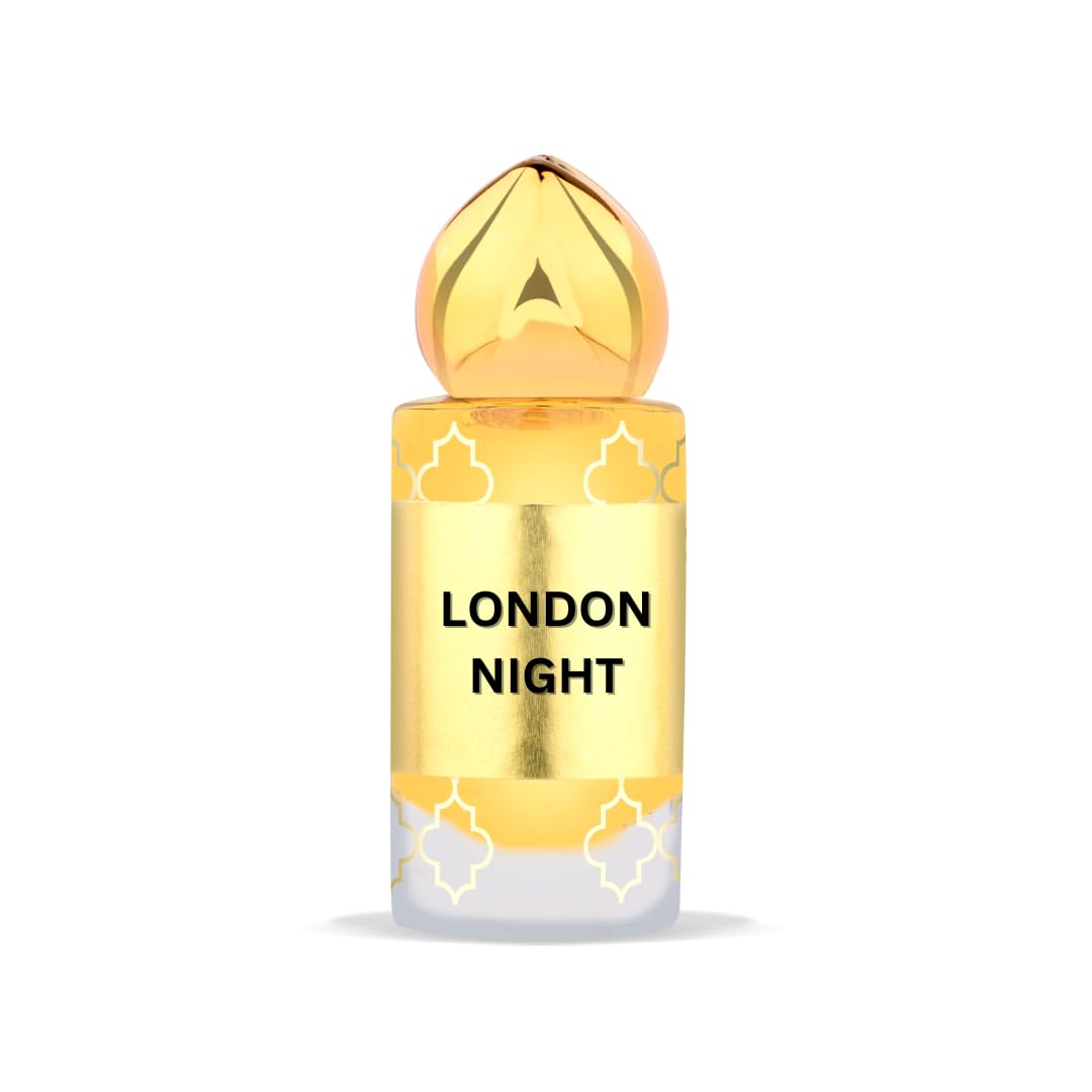 London Night 10ML Unisex Perfume Oil - Traditional Attar Long Lasting Fragrance (0.33 Fl Oz) | Free Shipping | Perfect for Evening Wear & Special Occasions
