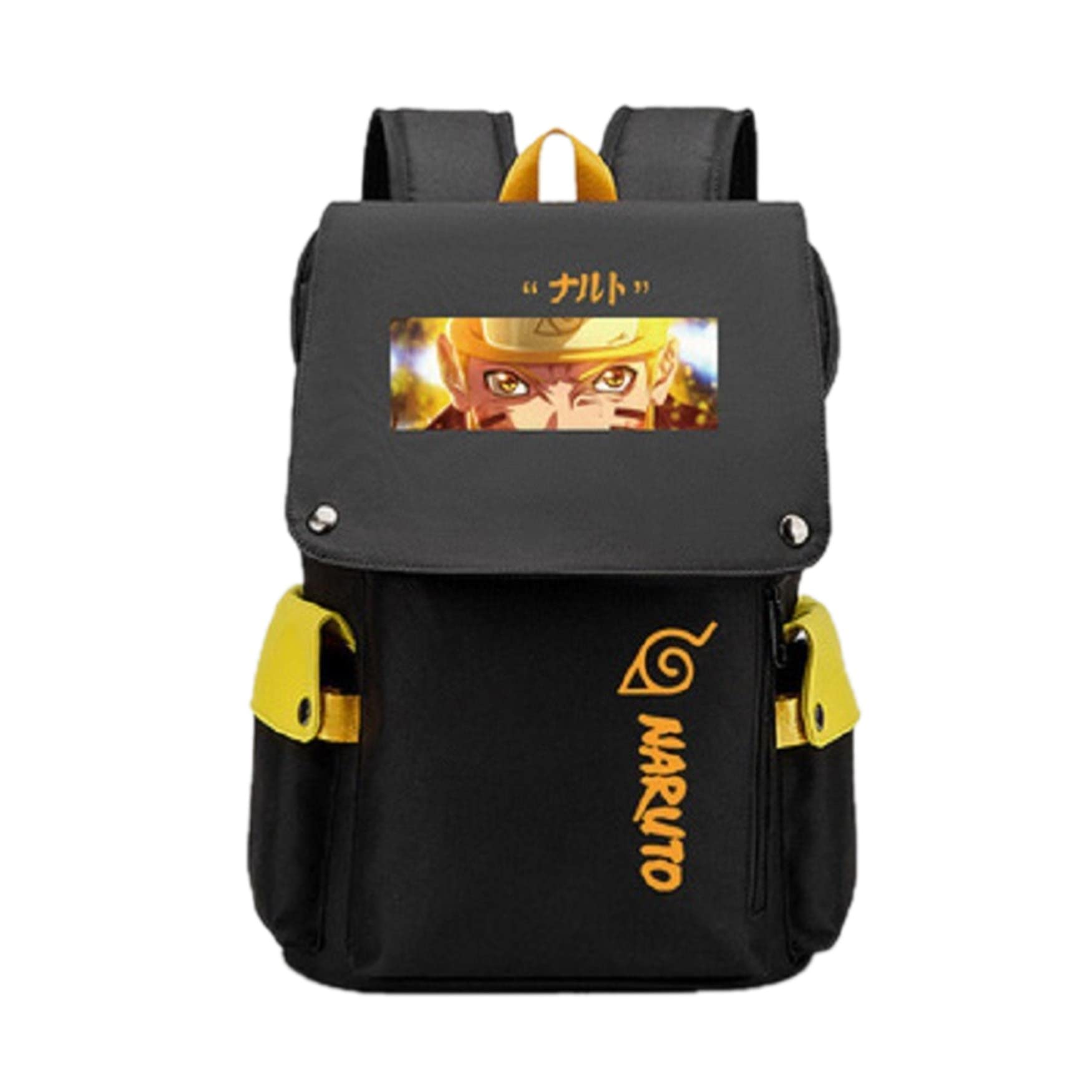 Naruto Anime Cosplay Backpack - Stylish School Bookbag for Teenagers | Lightweight Daypack for School, Travel & Anime Conventions