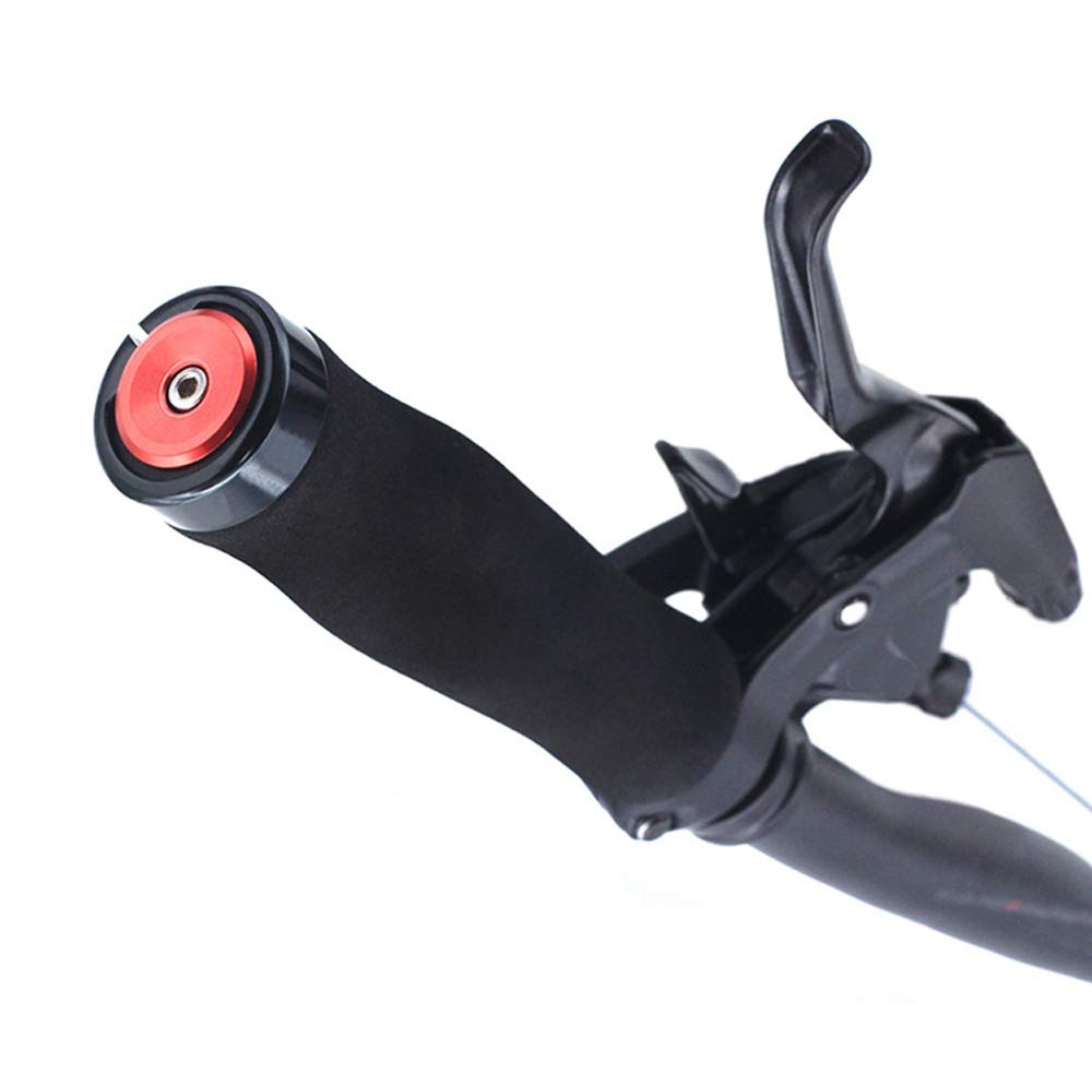 Durable Aluminum Bicycle Handlebar End Plugs - Universal Fit for Road Bikes, Mountain Bikes, BMX & MTB - Prevent Handlebar Damage & Improve Grip for Cycling, Commuting & Outdoor Adventures