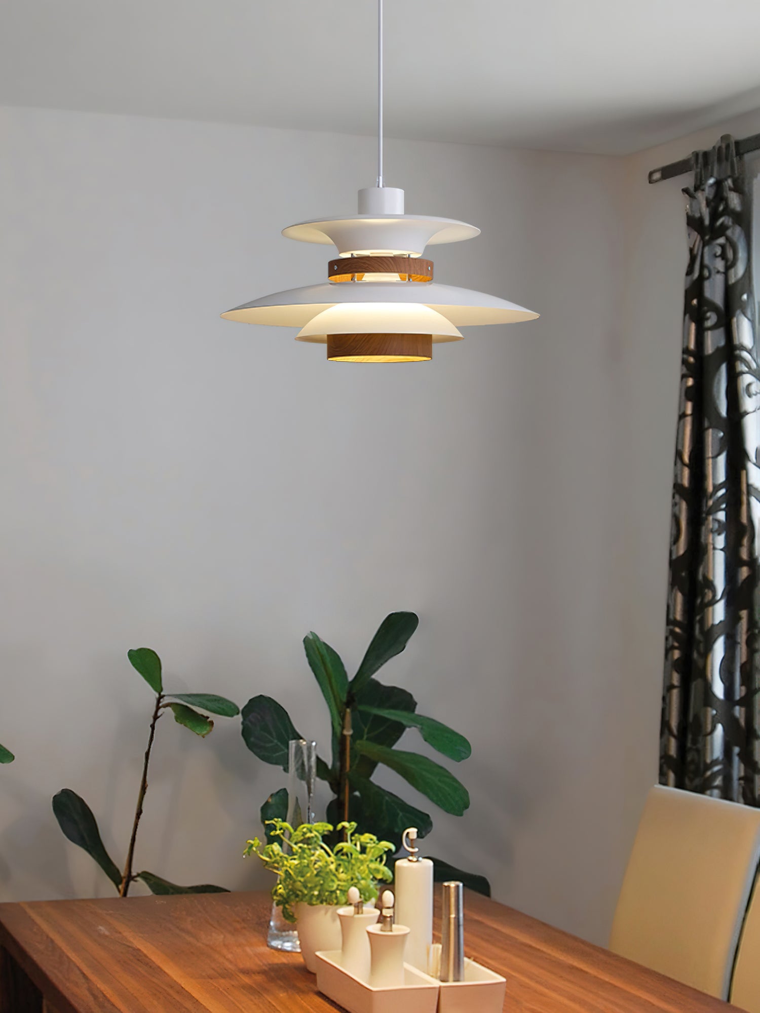 Mercero Modern Pendant Lamp - Stylish Hanging Light Fixture for Kitchen Island, Dining Room, and Living Room Decor
