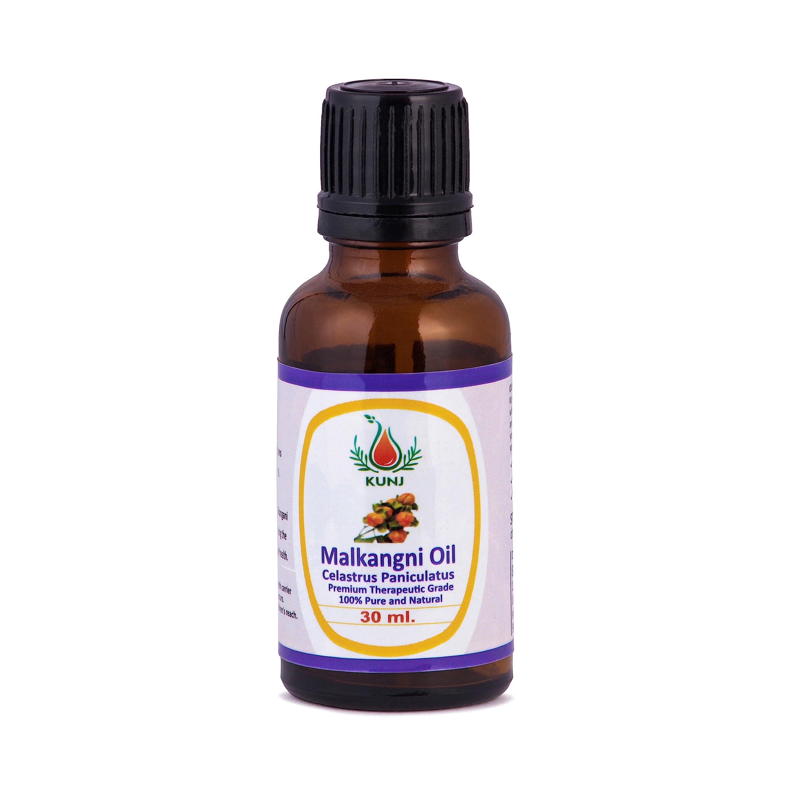 Pure & Natural Malkangani Oil - 30ml | Ayurvedic Herbal Remedy for Stress Relief, Joint Pain & Skin Care | Perfect for Aromatherapy & Massage