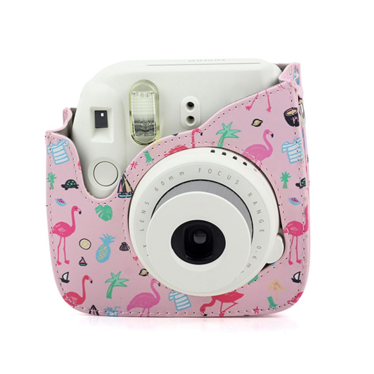 Gadpiparty 2-Pack Cute Pattern Protective Case for Fujifilm Instax Mini 9 Instant Camera - Waterproof Camera Bag & Hard Shell Cover for Travel, Parties, and Everyday Use