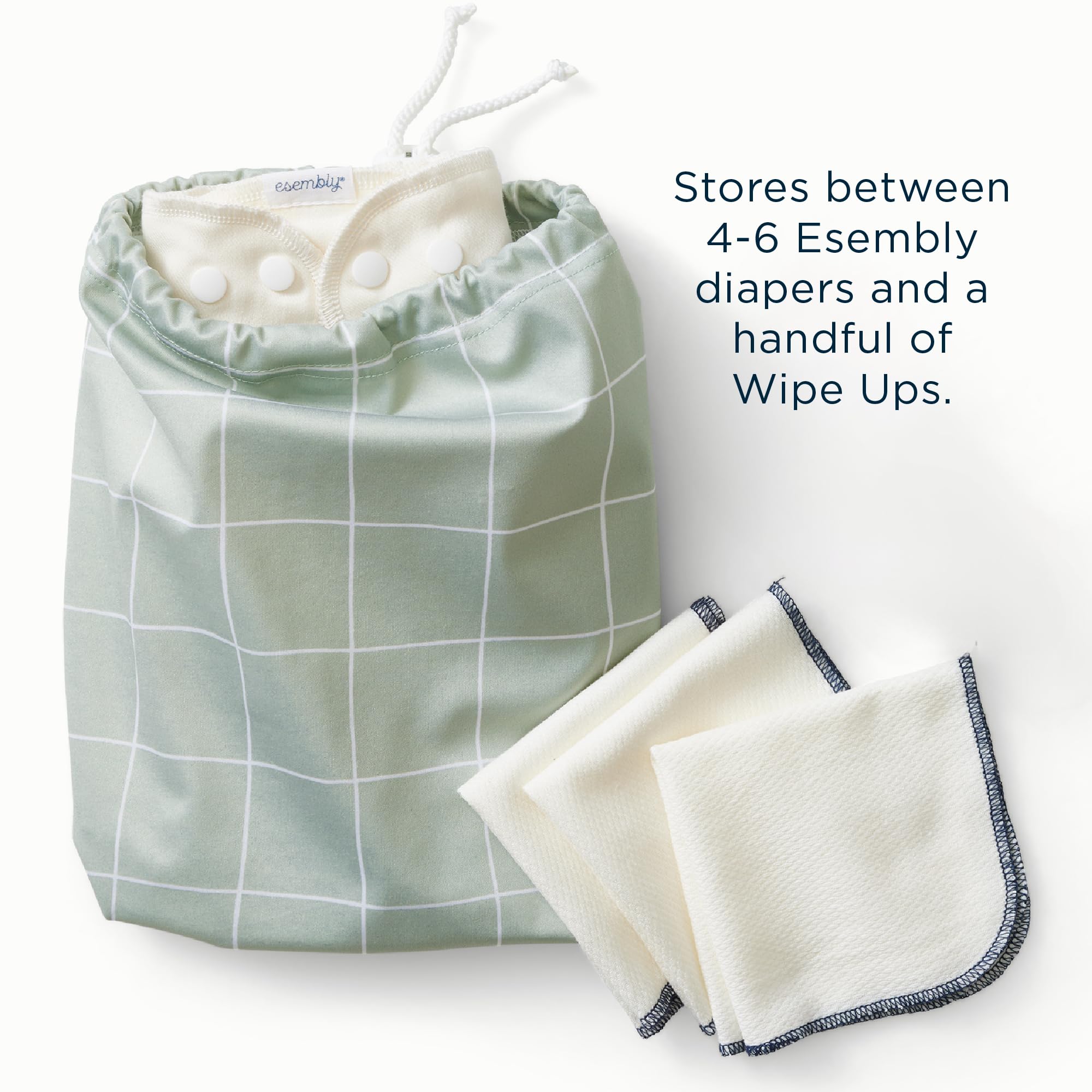Waterproof Wet Dry Bags for Diapers & Swimsuits - Gym & Travel Essentials (Pack of 2)