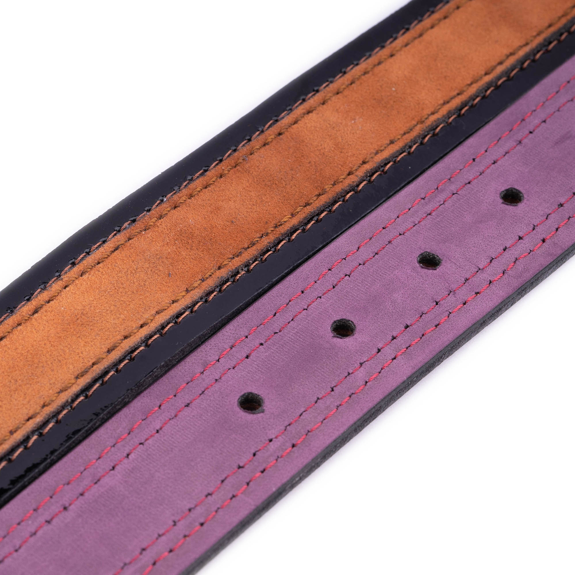 Luxury Beige Suede Leather Belt Strap 3.5cm Width for Ferragamo Buckles - Black Patent Leather - Perfect for Formal Wear, Office Attire & Special Occasions