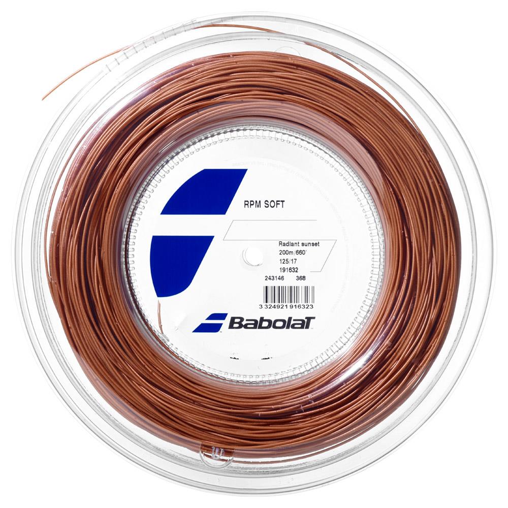 Babolat RPM Soft Tennis String Reel - 660ft Coil for Spin & Control | Perfect for Competitive Players & Stringing Professionals