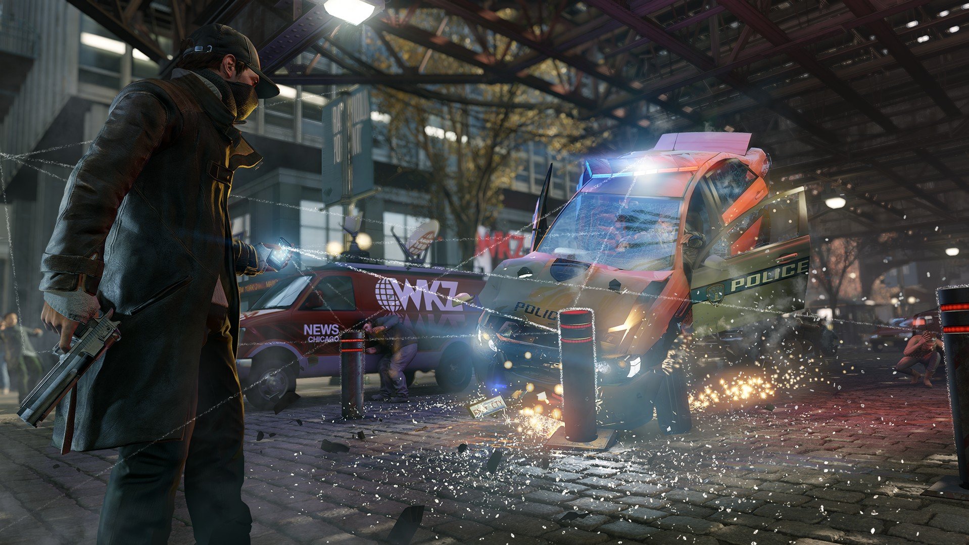 Watch Dogs for Xbox 360 - Open World Action Adventure Game for Thrilling Hacking & Stealth Gameplay at Home