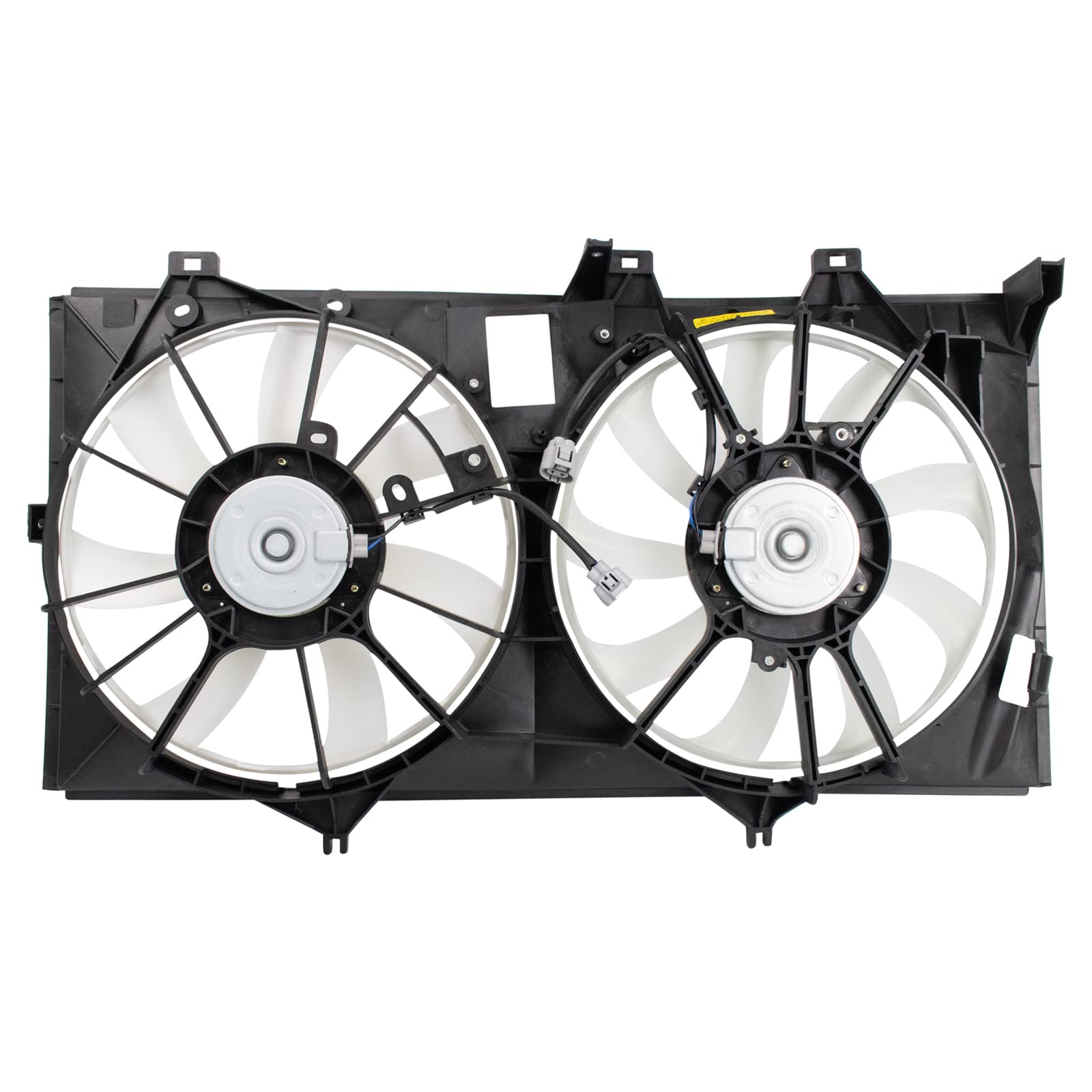 TRQ Radiator Dual Cooling Fan Assembly Compatible with 2013-2018 Toyota Avalon & 2012-2017 Camry - TO3115173 - High Performance Cooling for Hot Weather & Heavy-Duty Driving
