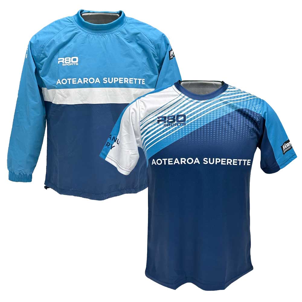 R80 Sports Jacket and T-Shirt Team Set - Breathable Athletic Outfit for Men & Women - Perfect for Basketball, Soccer & Outdoor Training