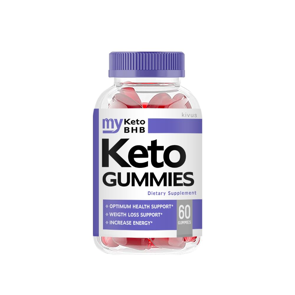 Kivus MyKeto BHB Keto Gummies - Sugar Free Ketogenic Supplement for Weight Loss & Energy Boost (60 Gummies) - Perfect for Low Carb Diet & On-the-Go Snacking