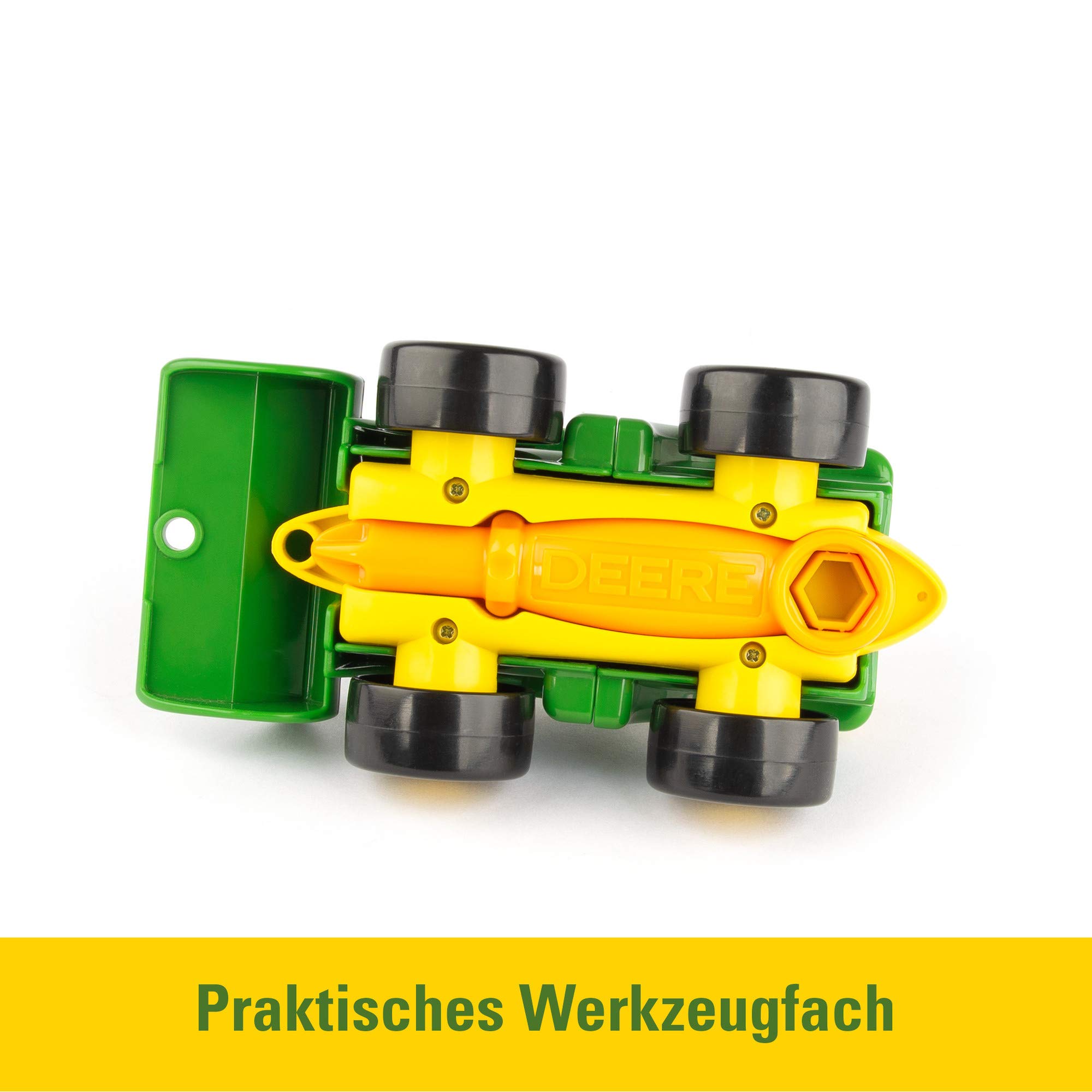 John Deere 47209 Green Tractor Toy for Kids - Durable Farm Vehicle Playset - Perfect for Pretend Play, Outdoor Adventures & Collectors