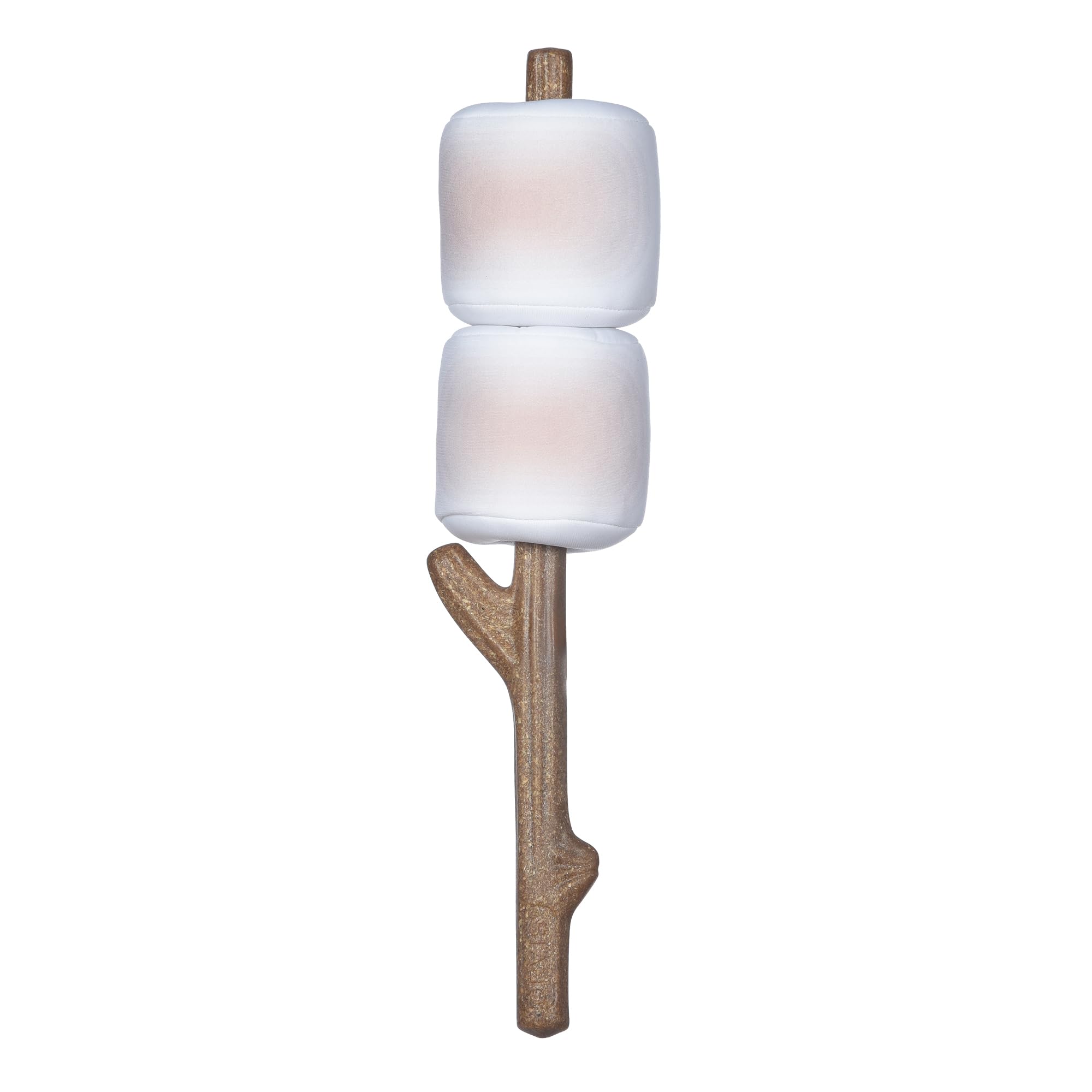 Orvis Floating Dog Toy - Durable Plush Fetch & Chew Stick with Removable Squeaky Marshmallows | Interactive Water & Camping Toy for Dogs | Perfect for Pool, Lake & Outdoor Play