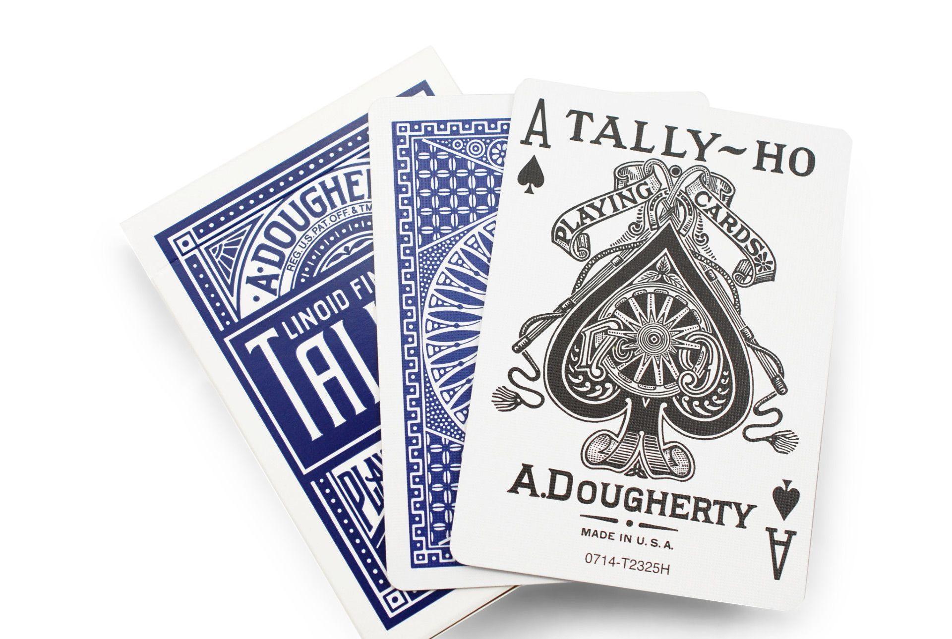 Tally Ho Circle Back - Premium Playing Cards for Poker, Magic Tricks & Card Games | Ideal for Game Nights, Parties & Professional Performances