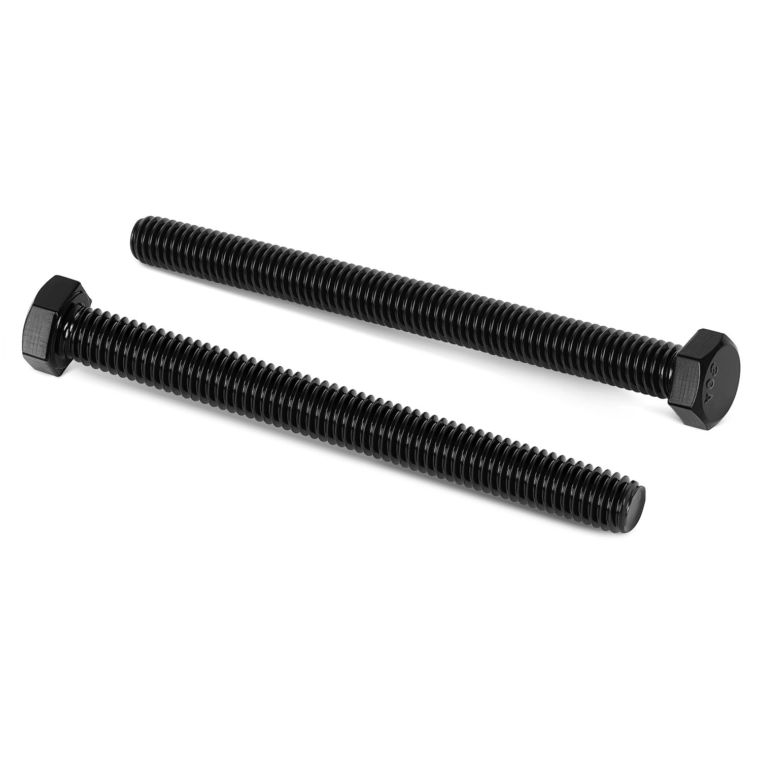 M8 x 70mm Hex Head Screws 10pcs - 304 Stainless Steel Bolts for DIY & Construction