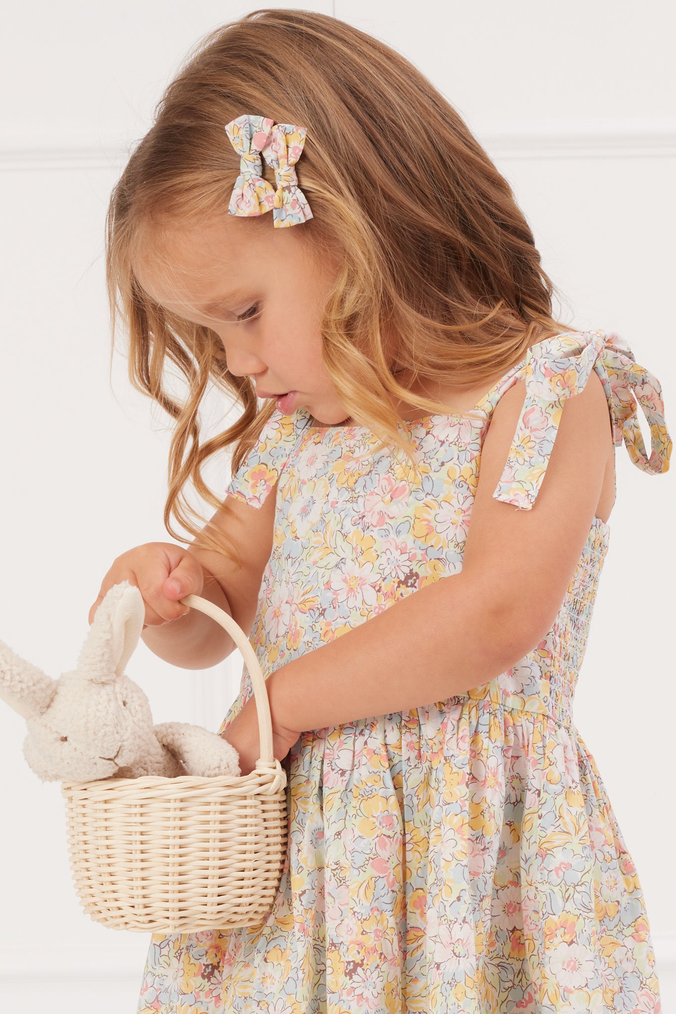 Elegant Petite Hair Bows for Girls - Chiara Collection | Perfect for Parties, Weddings & Special Occasions