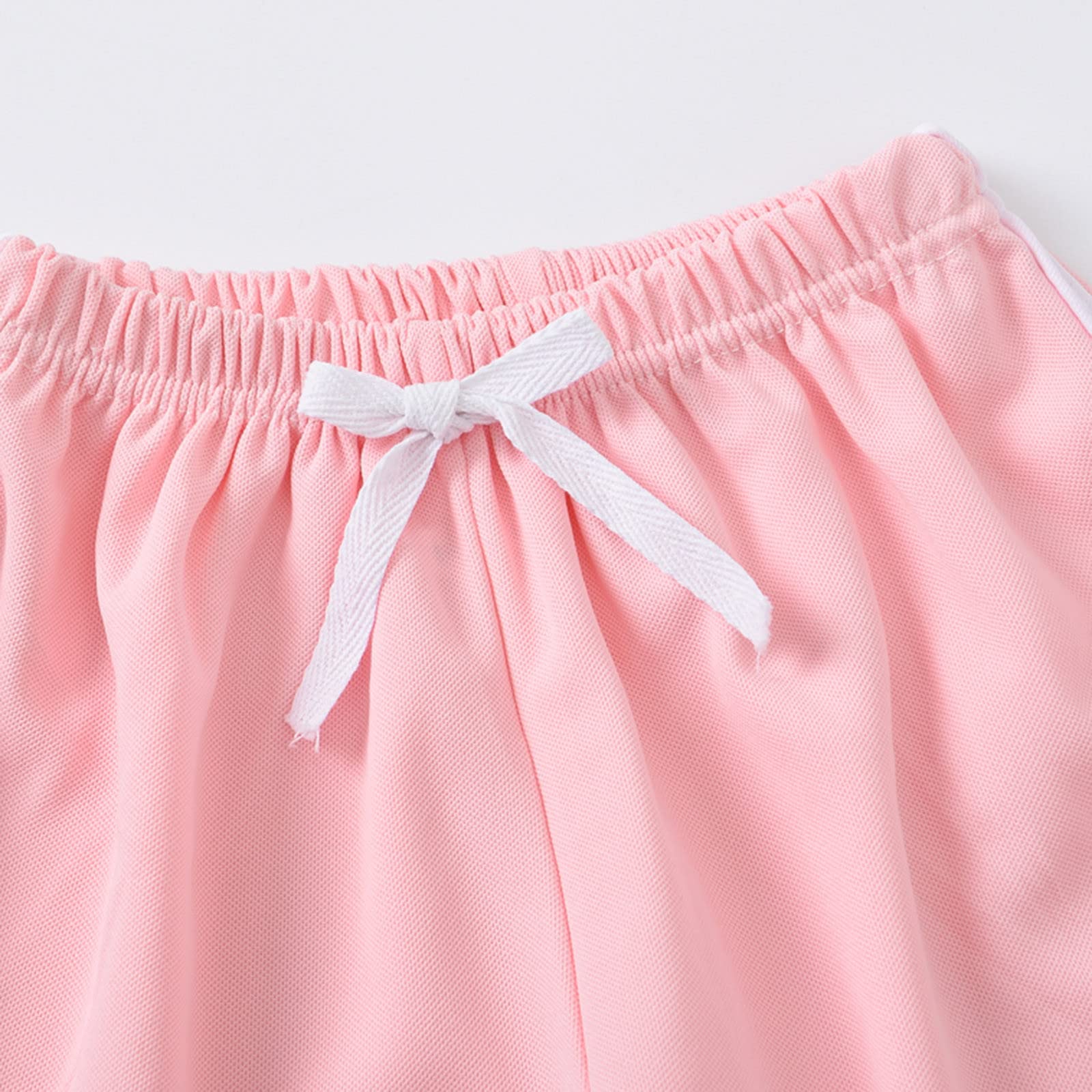Toddler Boys Girls Solid Sport Shorts - Summer Casual Beach Shorts for Kids, Perfect for Holiday, Playground, and Outdoor Activities