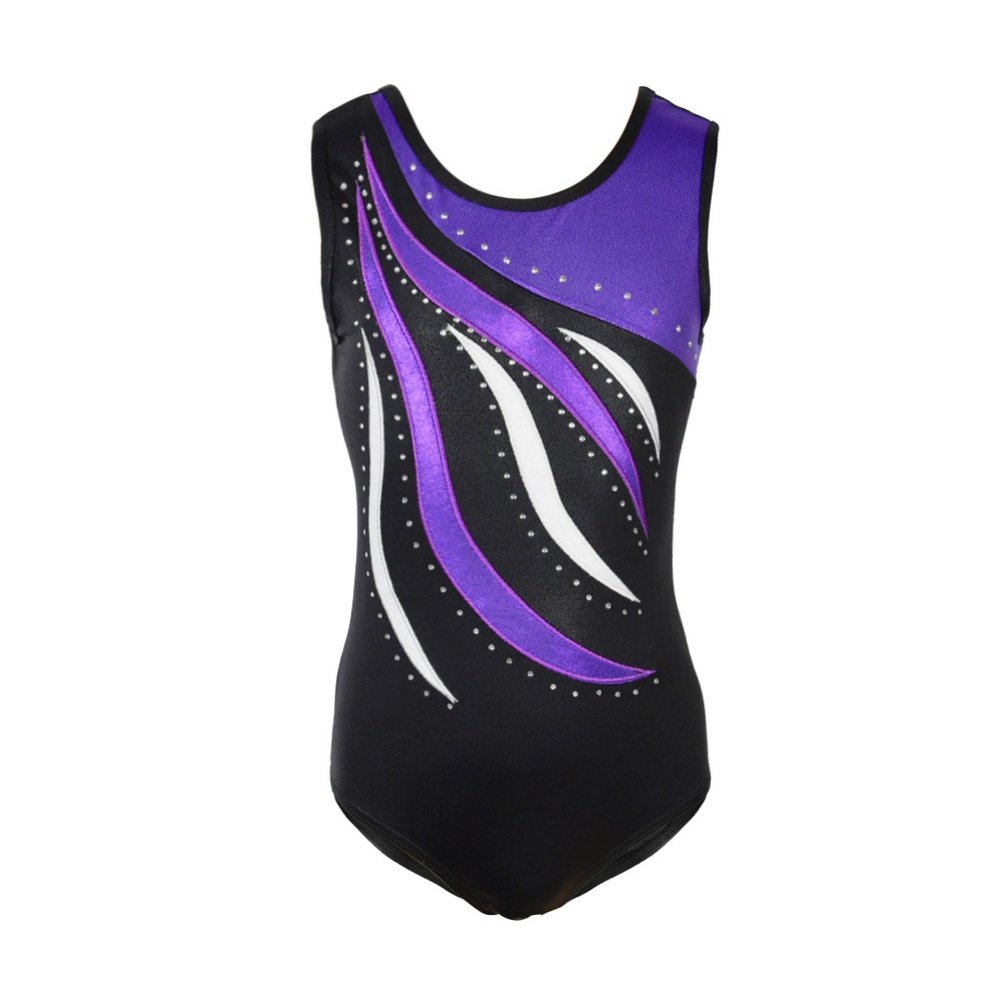 Girls Gymnastics Leotard - Ballet Dance Tank Leotard for Kids | Weixinbuy | Perfect for Dance Class, Recital & Performance