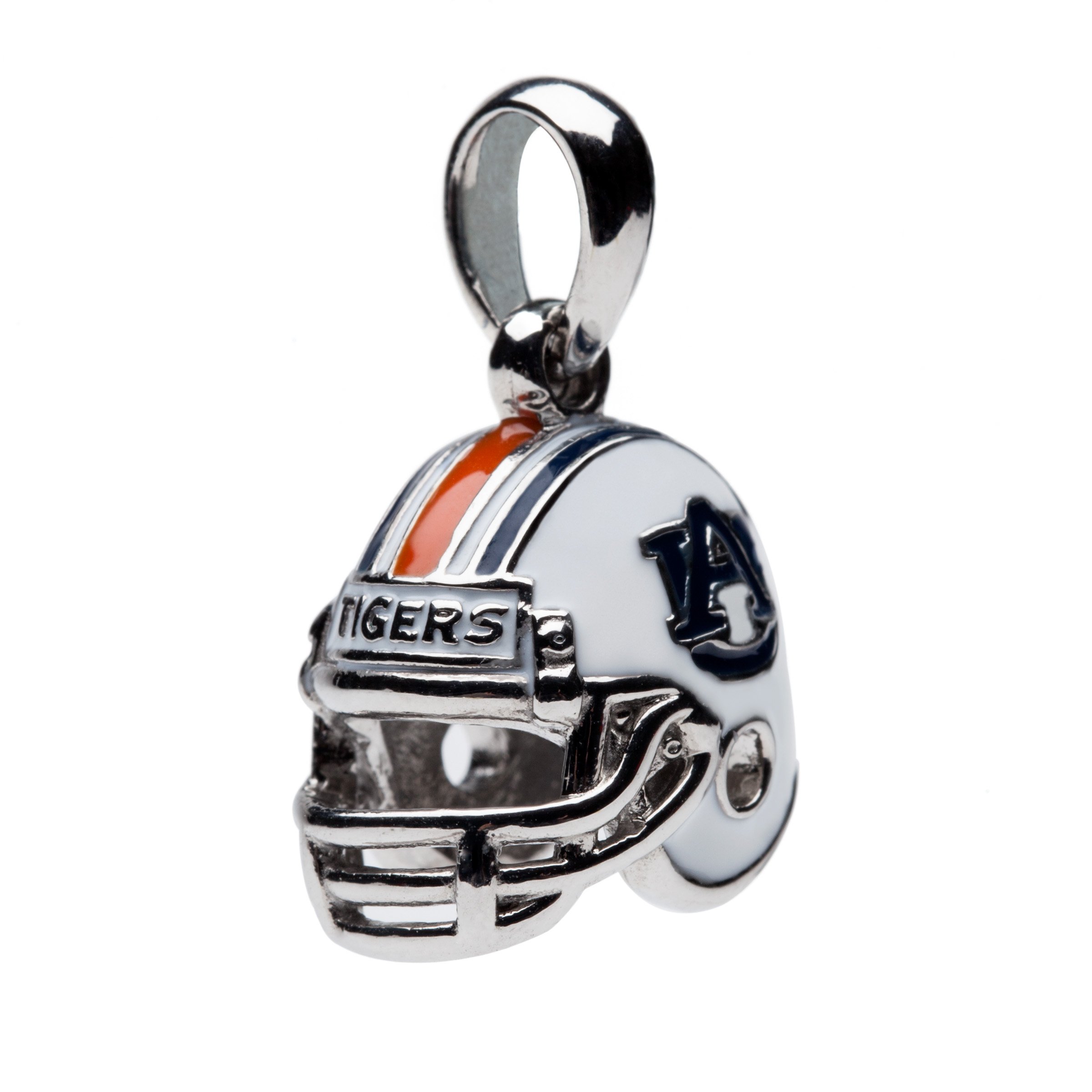 Auburn Tigers Football Helmet Necklace - Hypoallergenic Adjustable 16-20 Inch - Auburn University Gifts for Women, Men, Fans - Perfect for Game Day, Graduation, Birthday & Tiger Pride Accessories