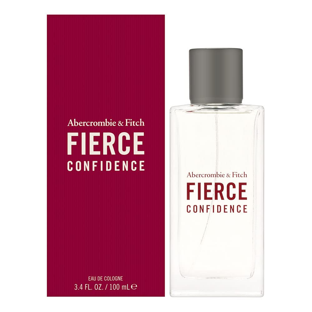 Abercrombie & Fitch Fierce Confidence Cologne for Men - 3.4 oz Eau de Toilette Spray | Bold & Elegant Fragrance | Perfect for Date Night & Special Occasions