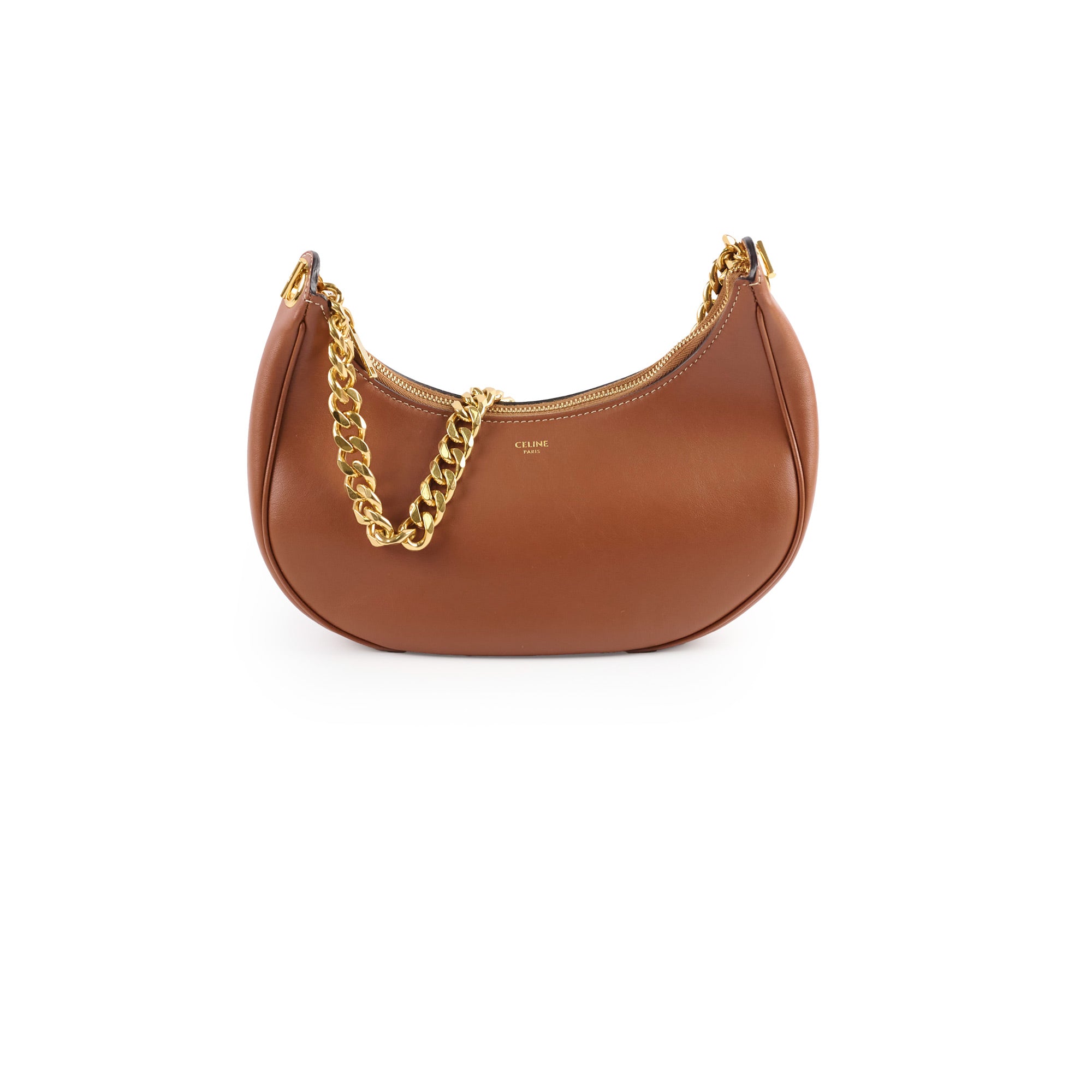 Celine Medium Ava Chain Bag - Stylish Leather Shoulder Handbag for Women | Perfect for Work, Travel & Everyday Use